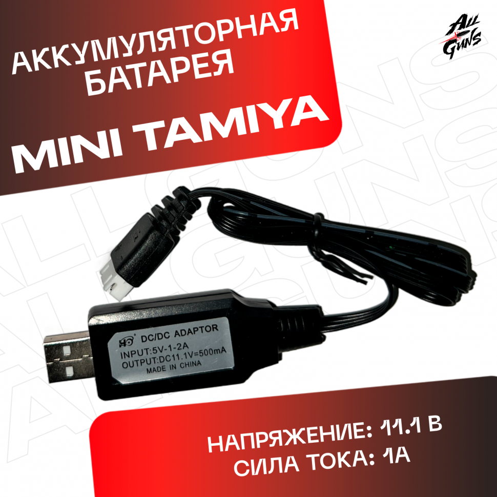Аккумуляторная батарея коннектор Mini Tamiya